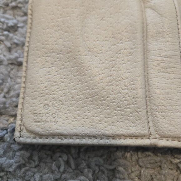 Vintage Gucci Bifold Wallet Canvas  Authentic Pink - Picture 13 of 15